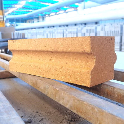 Special Shapes Fire Clay Bricks Refractory Clay Brick High Density Customized Brick