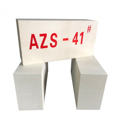 Glass Furnace Refractory Bricks Fused Cast AZS Block Zirconium Corundum Bricks