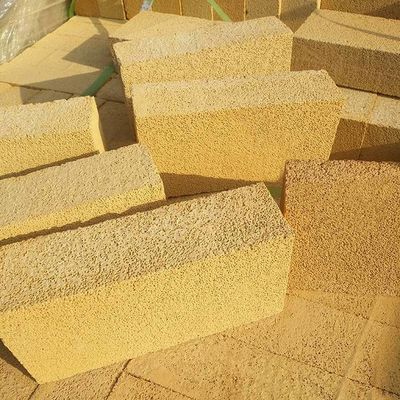 Energy Saving High Alumina Insulating Bricks Lightweight Bricks Stable Performance