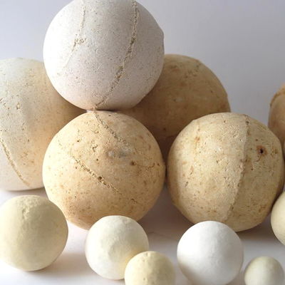 Heat Storage High Alumina Balls High Alumina Refractory Balls Various Diameters