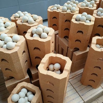 High Alumina Ball Refractory for Hot Blast Stove Regenerator Alumina Refractory Ball
