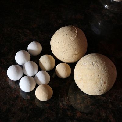 Mullite Balls Silicic Balls Corundum Ceramic Balls High Alumina Refractory Balls