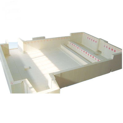 Fused Cast Zirconium Corundum Brick AZS Block Glass furnace Flow Liquid Hole Brick