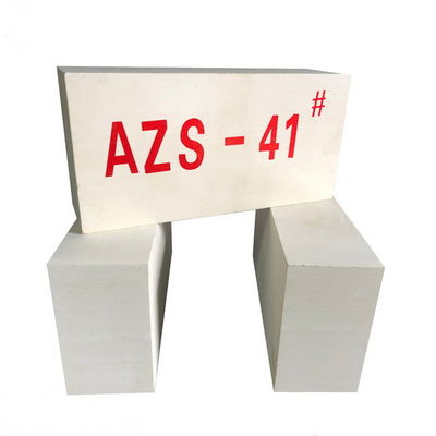 Glass Furnace Refractory Bricks Fused Cast AZS Block Zirconium Corundum Bricks