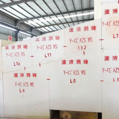 AZS 33 36 41 Brick Zirconium Corundum Bricks Glass Furnace  Fused Cast AZS Block