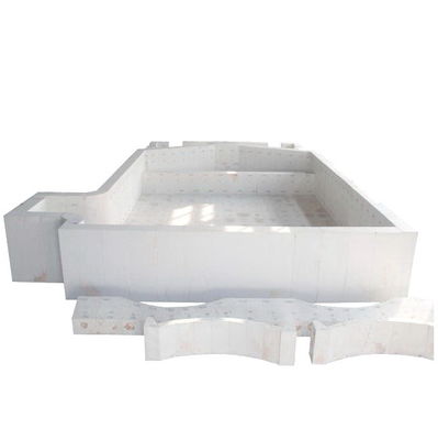 AZS 33 36 41 Blocks Zirconium Corundum Block Glass Furnace Fused Cast AZS Bricks