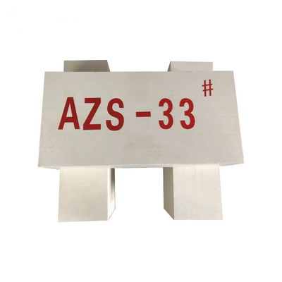 Fused Cast AZS 33 36 41 Bricks Zirconium Corundum Blocks Glass Furnace AZS Bricks