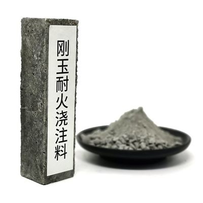 Corundum Catable Wear-resistant Castable Refractory Ramming Material Rafractoies